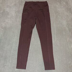 Maurices Women's Stretch High Rise Leggings Size Small Pockets Extra Comfy!